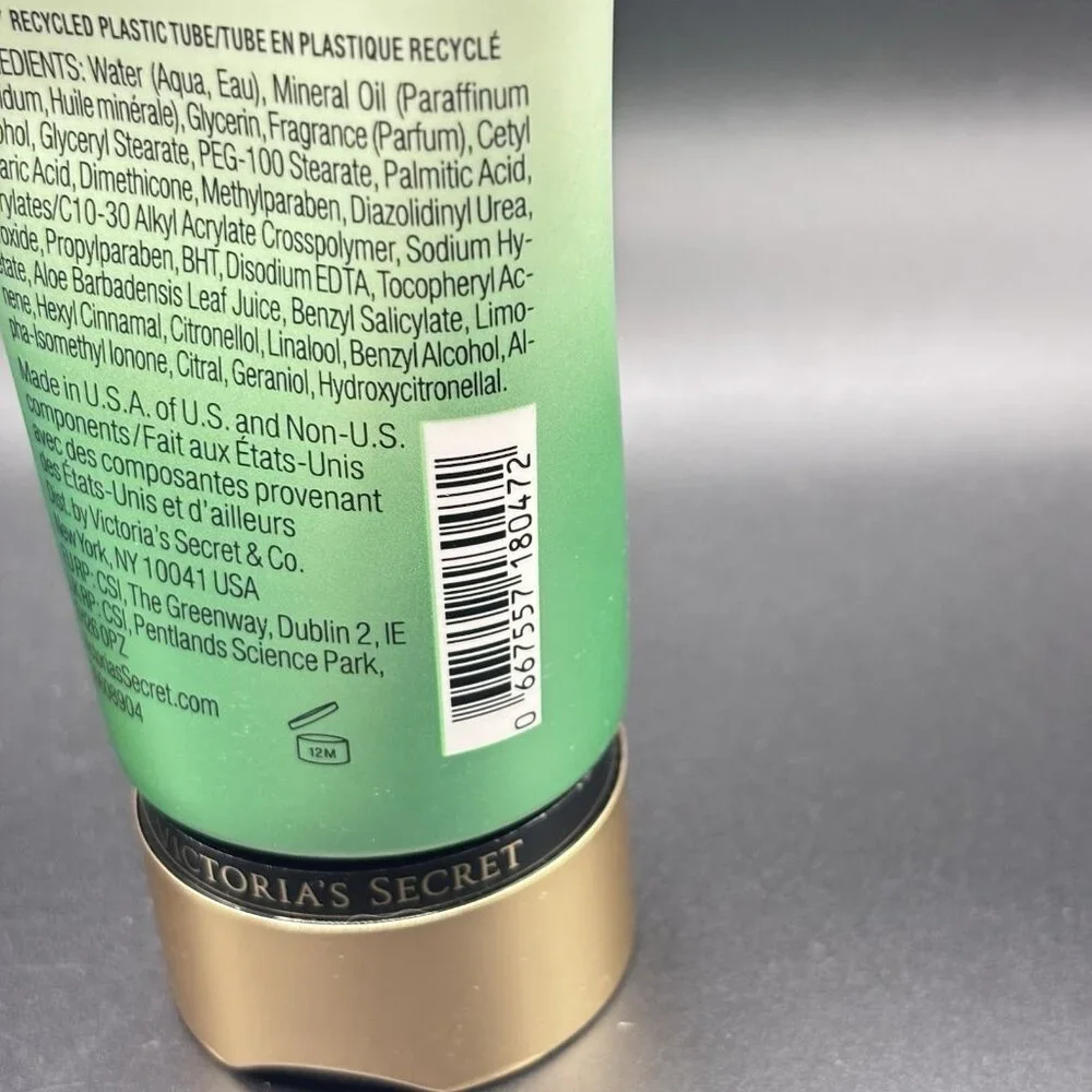 Set Of 2 Victoria Secret Hydrating Body Lotion Pear Glacé & Midnight Bloom 8 oz - Picture 11 of 16